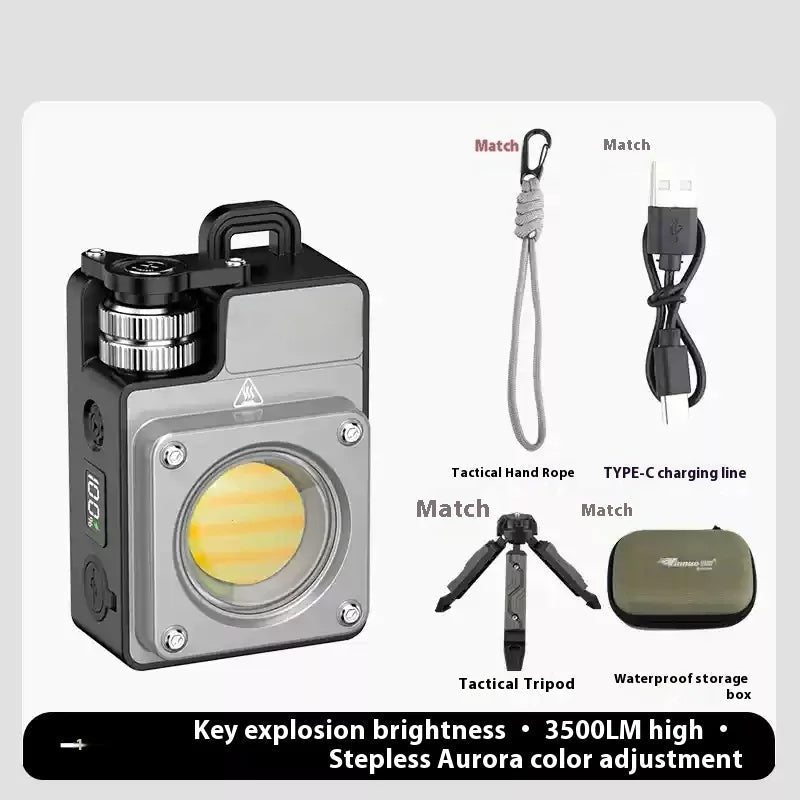 EDC Flashlight – NovaFlare Camp LED with 3500LM Rechargeable 5-Mode Lantern