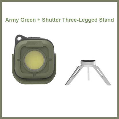 EDC Flashlight – RuggedCompass Keylight with 500LM Rotating Keychain with 4 Color Temps