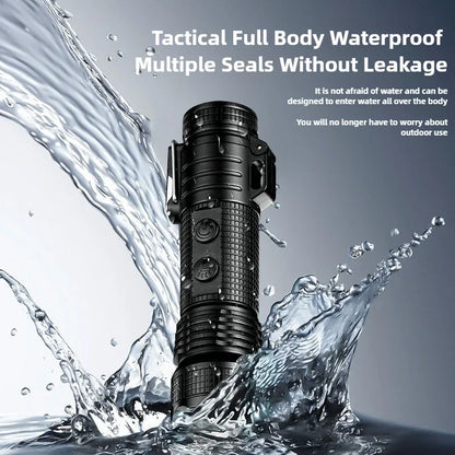 EDC Flashlight – Triple-Thunder Dual Arc Plasma Lighter & LED