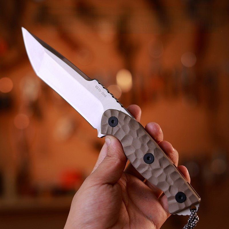 EDC Knife – TitanForge VG10 Heavy-Duty Tactical Camp for Everyday Utility, Collecting