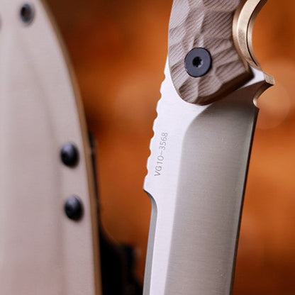 EDC Knife – TitanForge VG10 Heavy-Duty Tactical Camp for Everyday Utility, Collecting