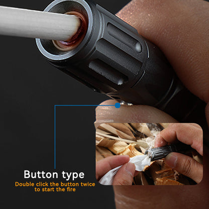 EDC Tactical Pen – USB Rechargeable Lighter Tungsten Tip Firestarter Self Defense