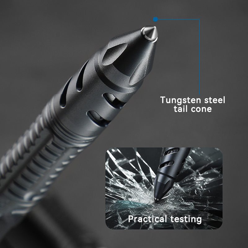 EDC Tactical Pen – USB Rechargeable Lighter Tungsten Tip Firestarter Self Defense