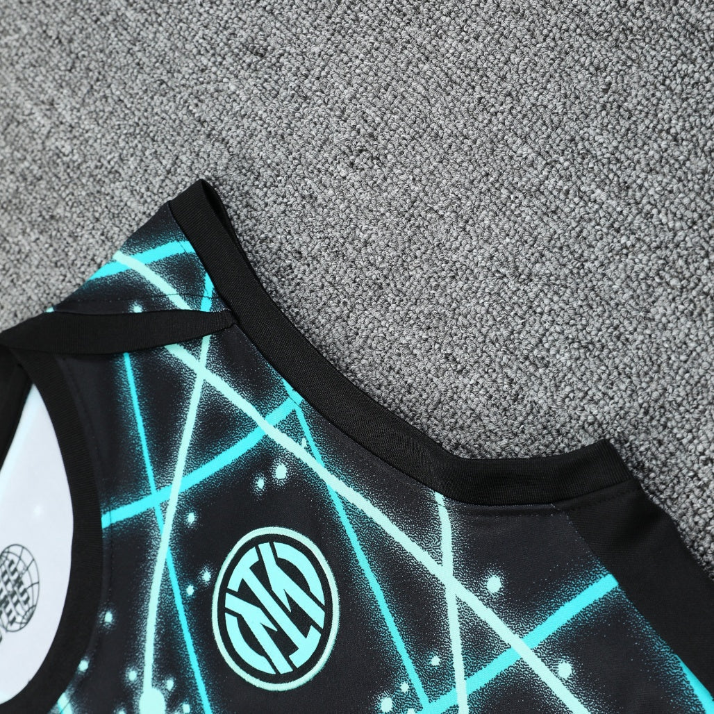 Inter Milan Vest Set Training Tracksuits 25/26 Football Kit Soccer Jersey