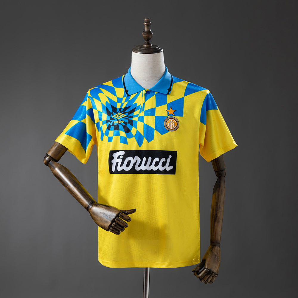 Inter Milan Third Jersey 1992-94 Retro Football Kit Soccer Shirt