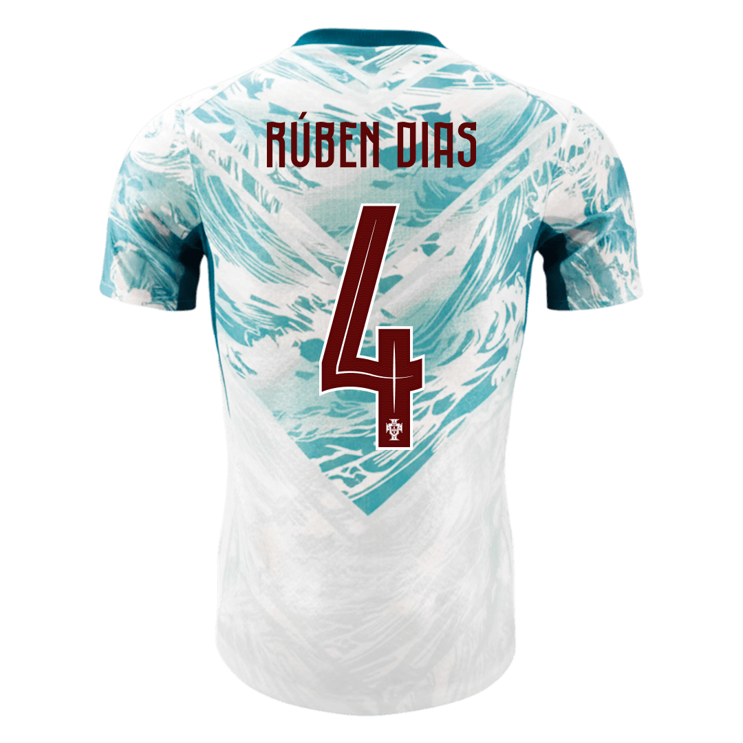 RÚBEN DIAS #4 Mens Portugal World Cup Away Jersey 2026 - Player Version (Slim Fit)