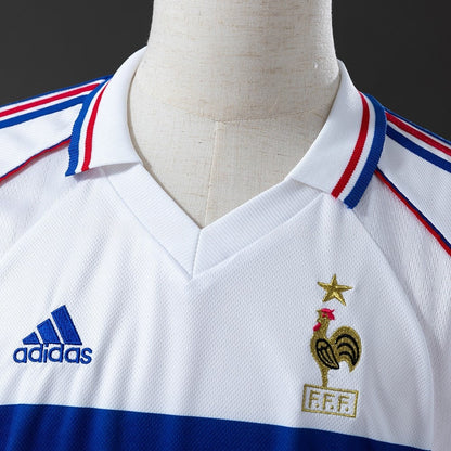 France Jersey 1998 Away Retro Football Kit