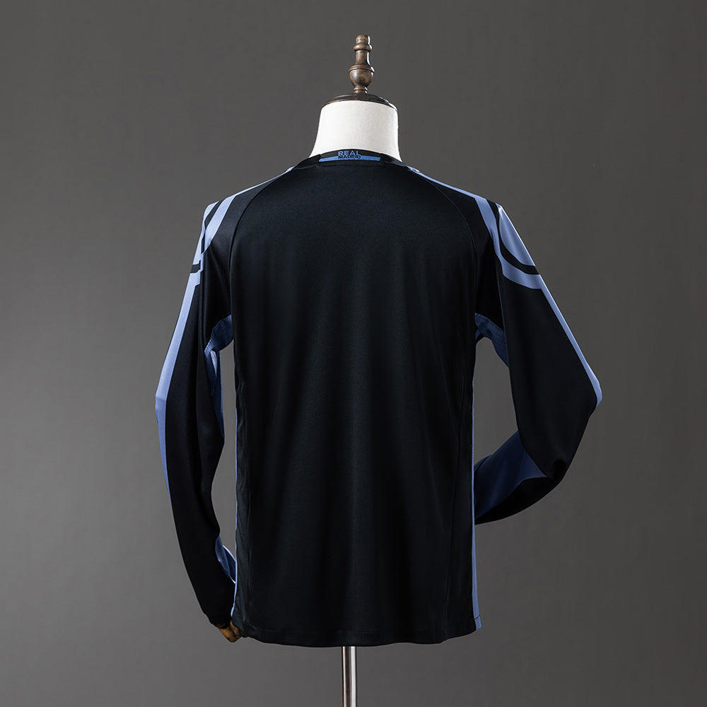Real Madrid Jersey 2016/17 Third Retro Football Kit Long Sleeves