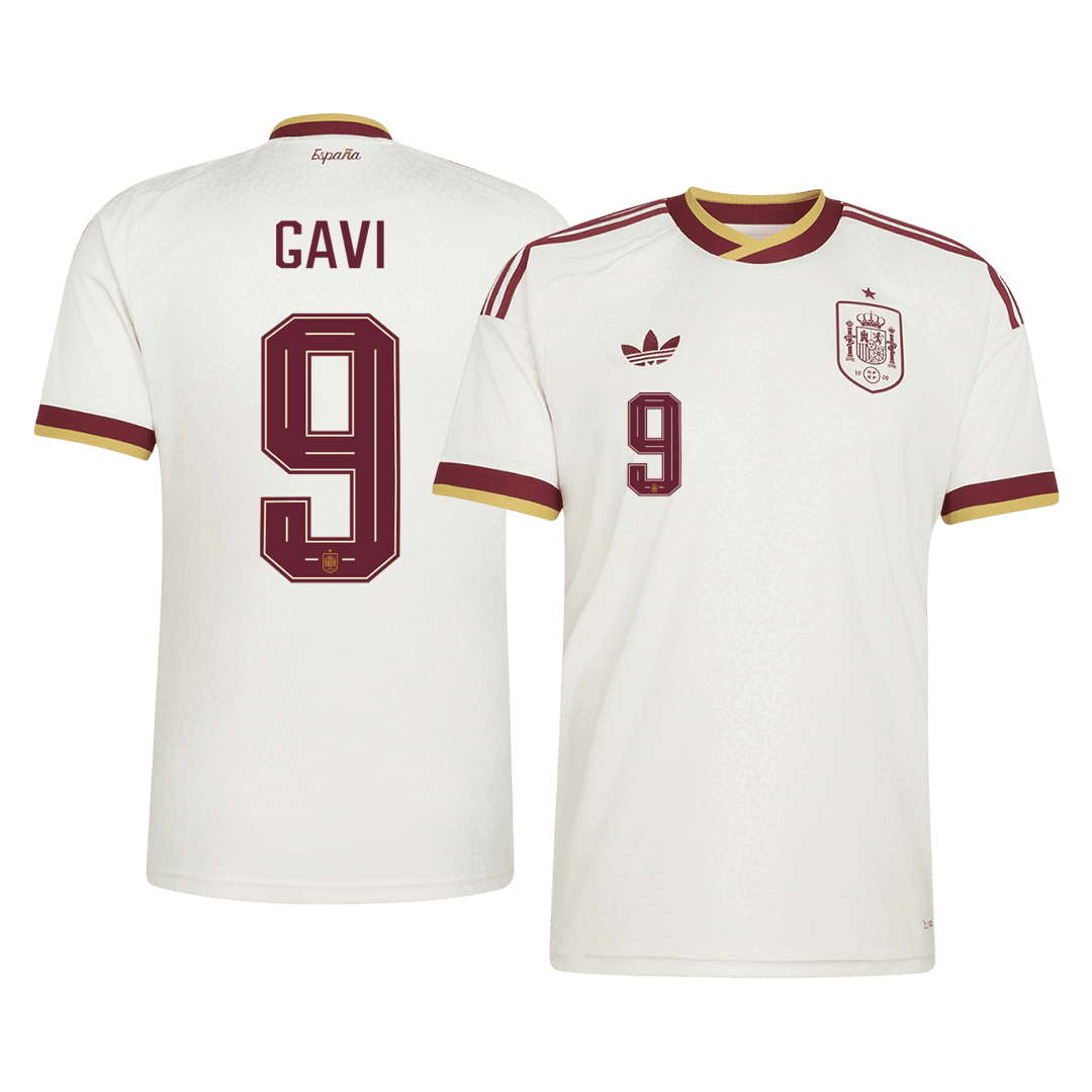 GAVI #9 Mens Spain World Cup Away Jersey 2026