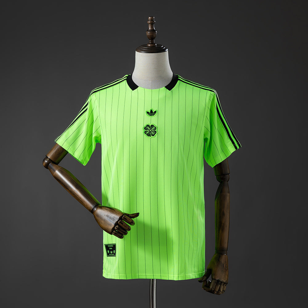 Celtic Terrace Icons T-Shirt Green 2026-2027 Football Kit Soccer Jersey