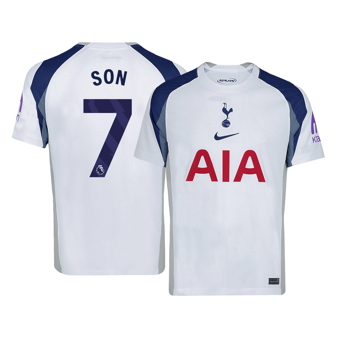 SON #7 Mens Tottenham Hotspur Home Jersey 2025/26