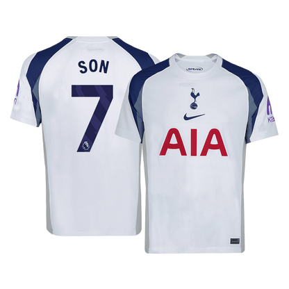 SON #7 Mens Tottenham Hotspur Home Jersey 2025/26