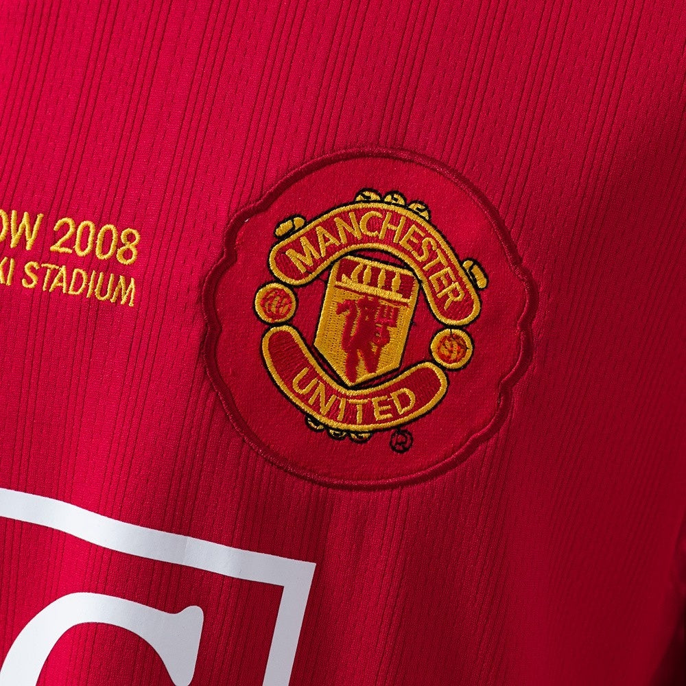 Manchester United Jersey 2007/08 Retro Home Football Kit