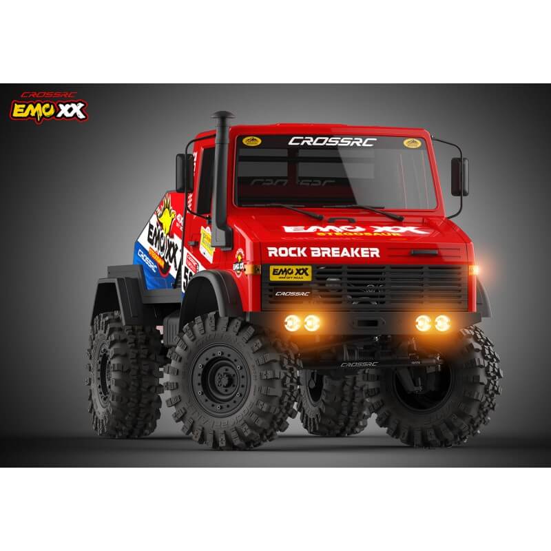 CROSSRC EMO XX 1/6 4WD RC Rally Truck Metal Chassis Remote Control RTR