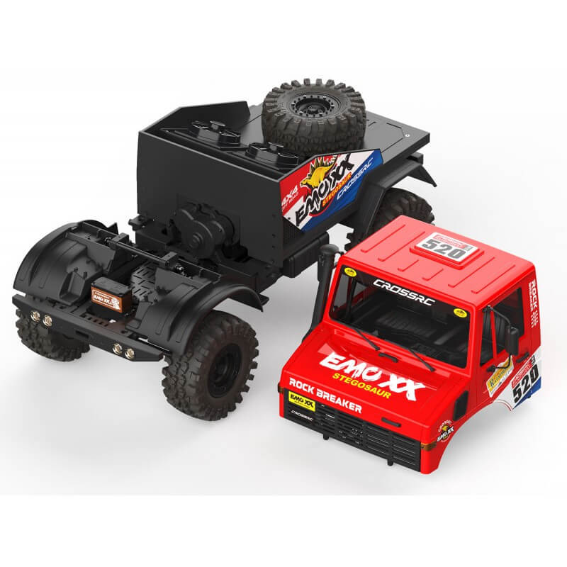 CROSSRC EMO XX 1/6 4WD RC Rally Truck Metal Chassis Remote Control RTR