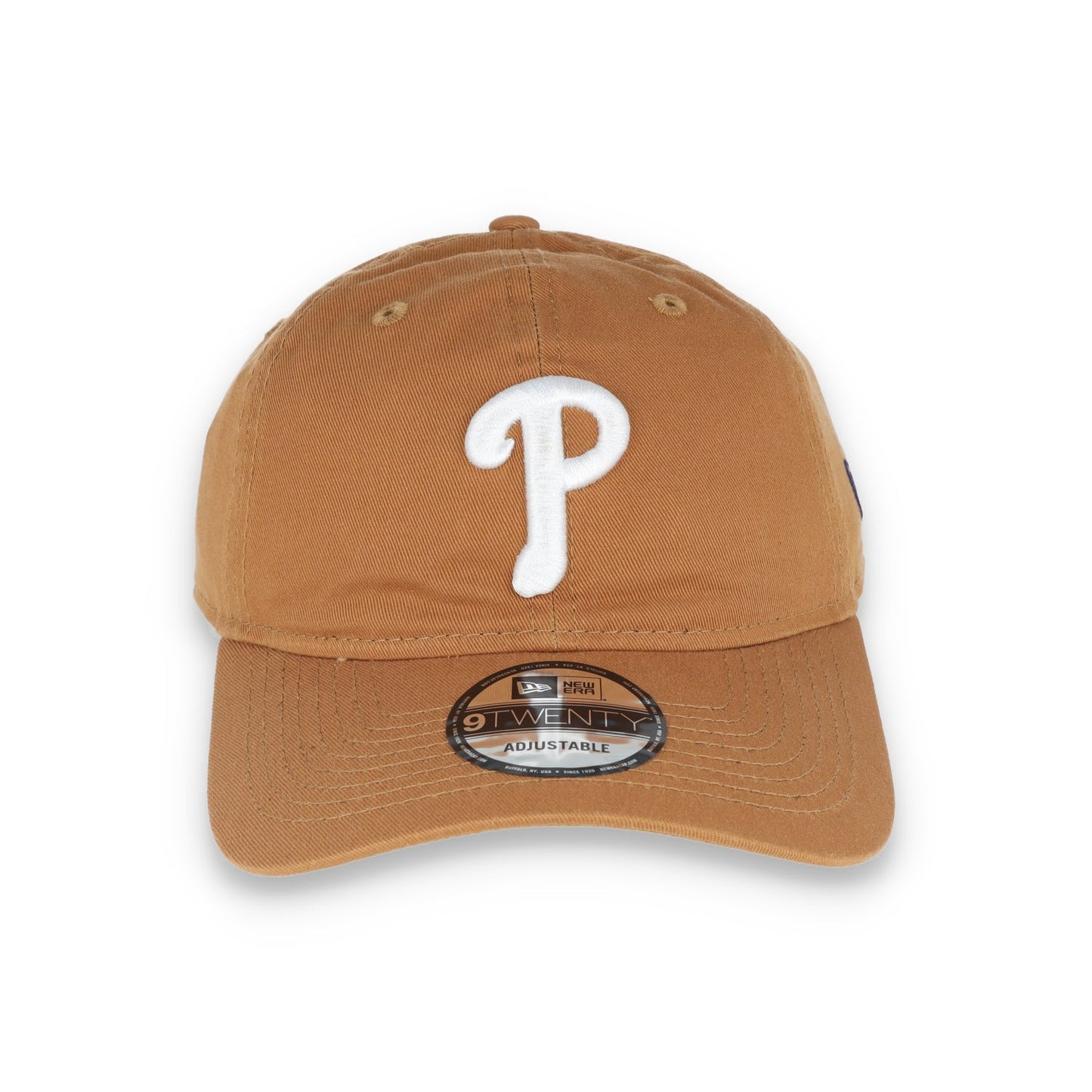 New Era New Philadelphia Phillies Core Classic 2.0 9TWENTY Adjustable Hat-Khaki