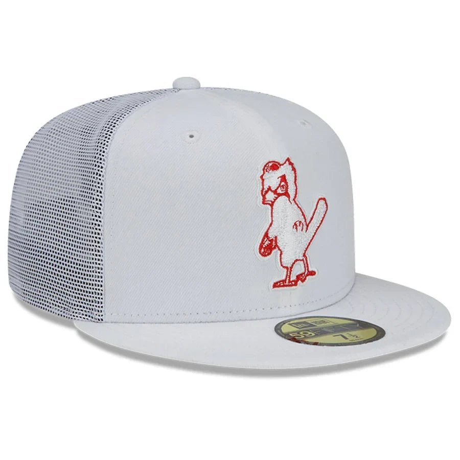 St. Louis Cardinals New Era 2022 Batting Practice 59FIFTY Fitted Hat - White