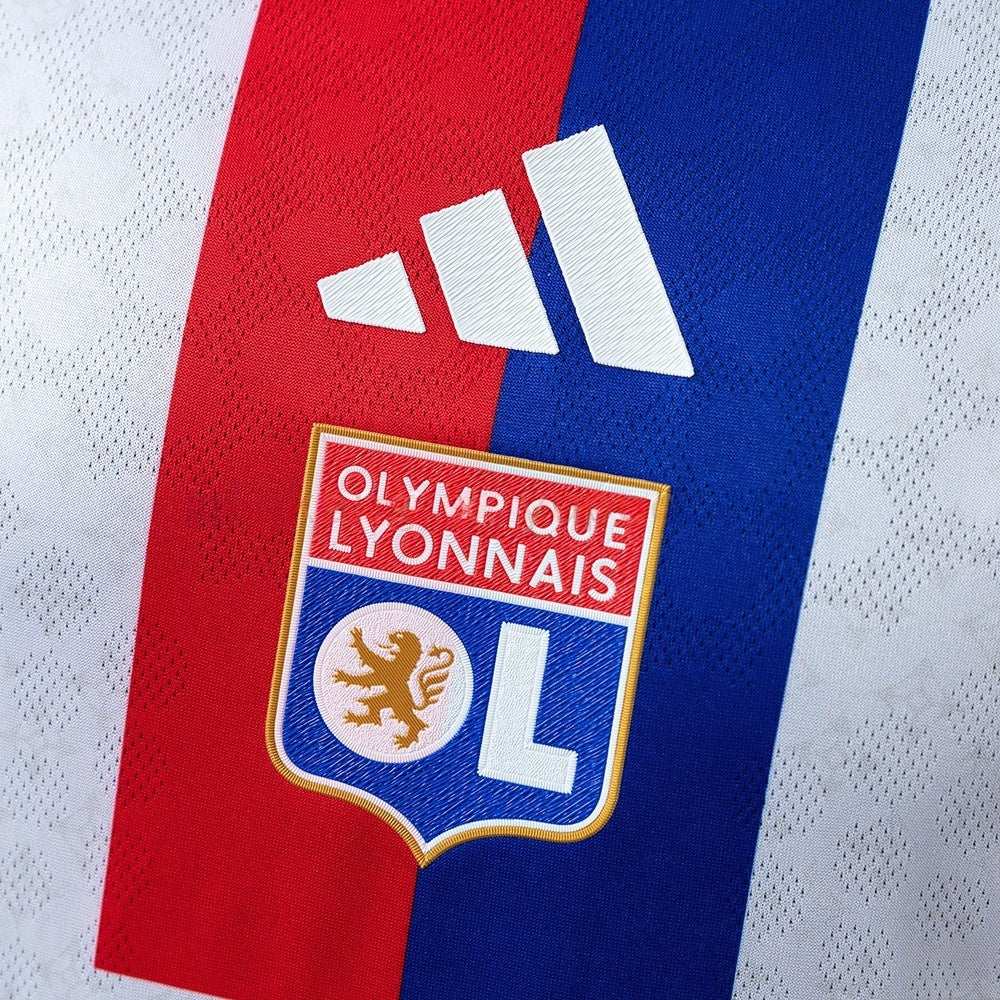 Olympique Lyonnais Jersey 25/26 Home Football Kit Player Version