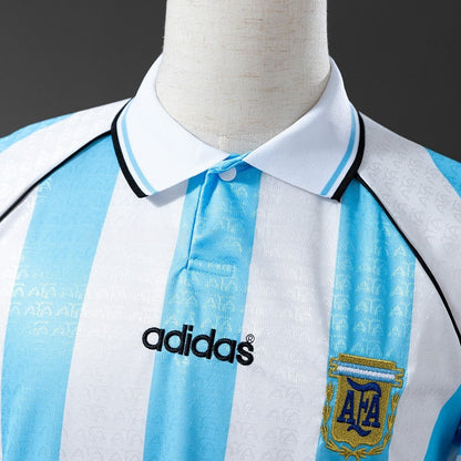 Argentina Jersey 1996 Home Retro Kit
