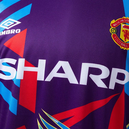 Manchester United Jersey 1992-94 Goalkeeper Retro Football Kit Long Sleeves