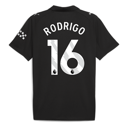 RODRIGO #16 Mens Manchester City Away Jersey 2025/26