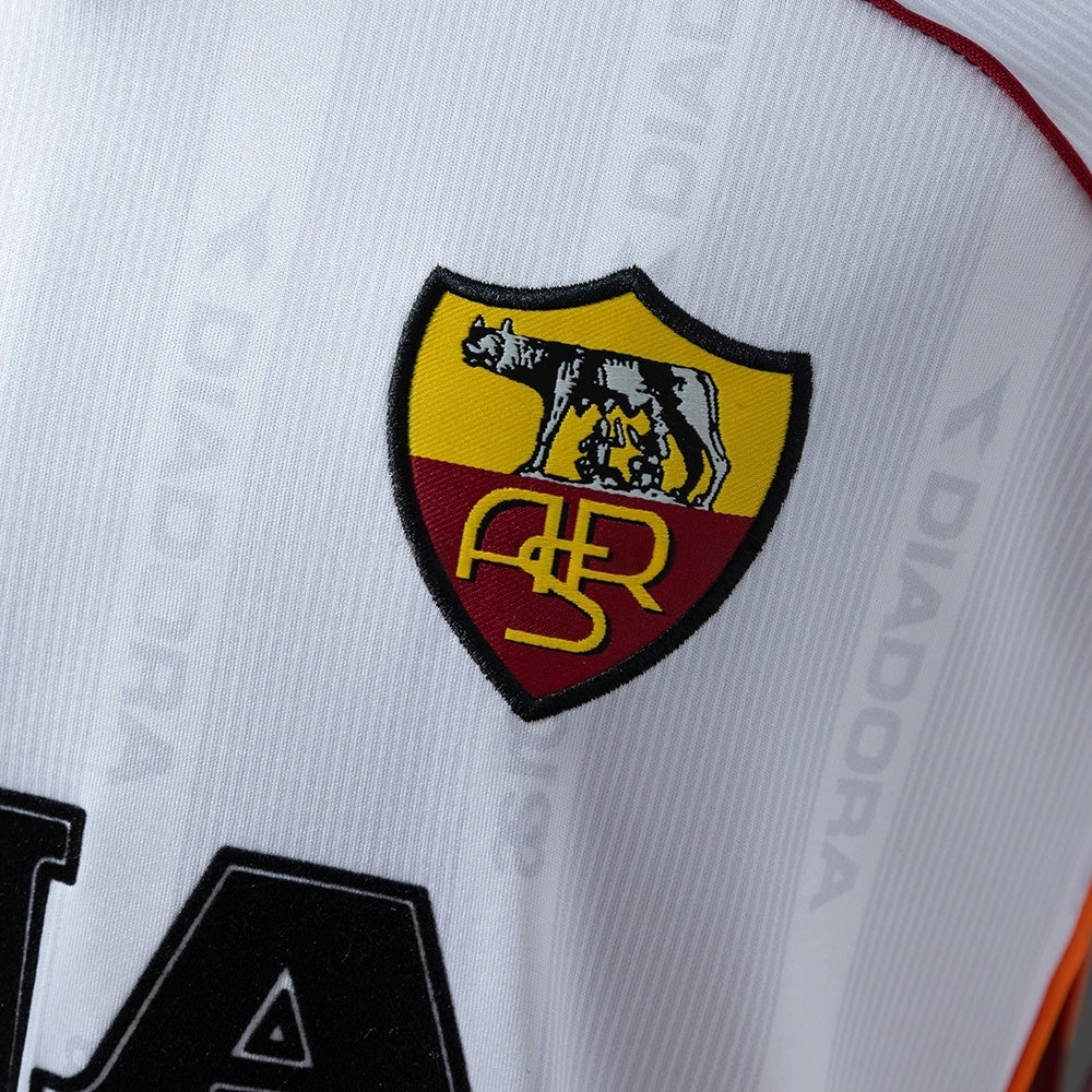 Rome Away Jersey 1998-99 Retro Football Kit Long Sleeves