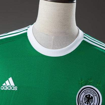 Germany Away Jersey 2012 Long Sleeves Retro Football Kit Soccer Shirt