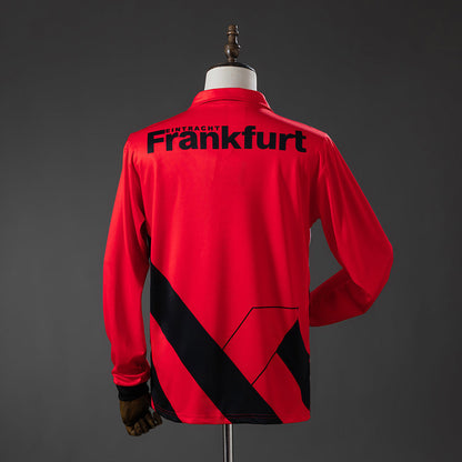 Frankfurt Home Jersey 1993-95 Retro Long Sleeves Football Kit Soccer Shirt