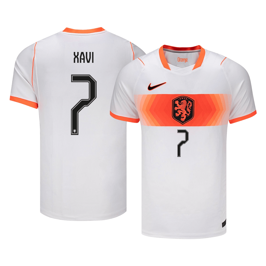 XAVI #7 Mens Netherlands World Cup Away Jersey 2026