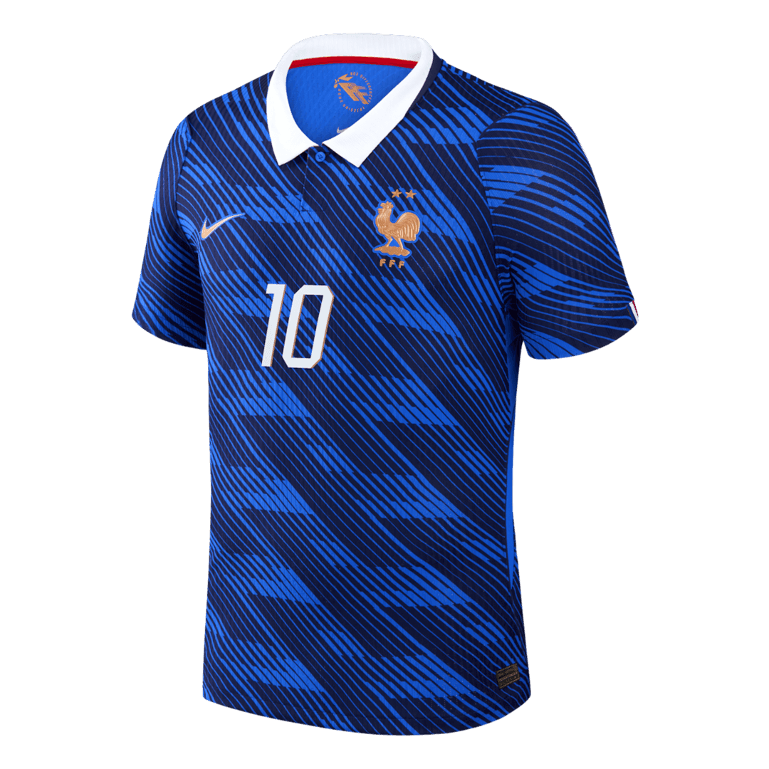 MBAPPE #10 Mens France World Cup Home Jersey 2026 - Player Version (Slim Fit)