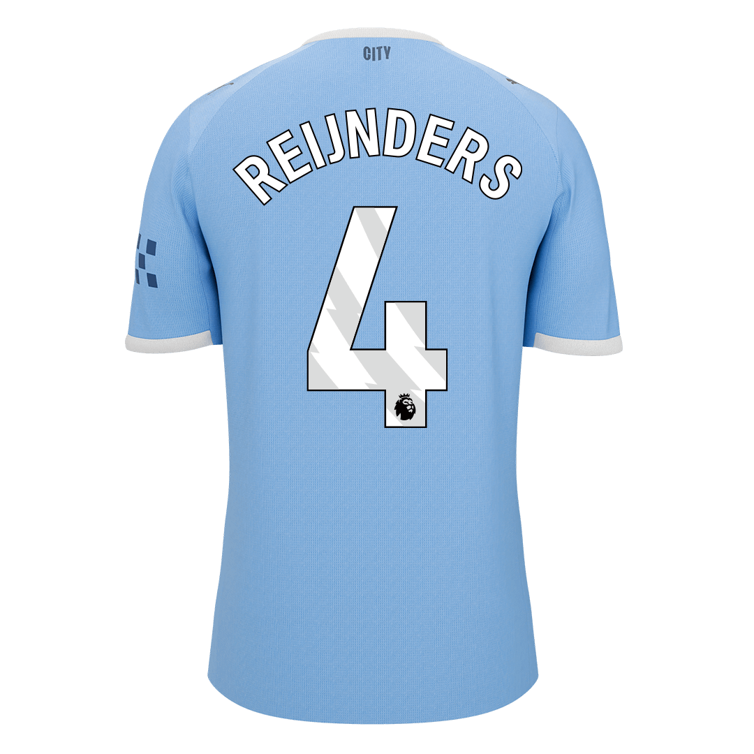 REIJNDERS #4 Mens Manchester City Home Jersey 2025/26 [PREMIUM]