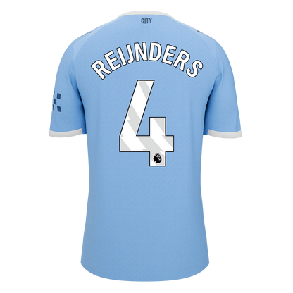 REIJNDERS #4 Mens Manchester City Home Jersey 2025/26 [PREMIUM]