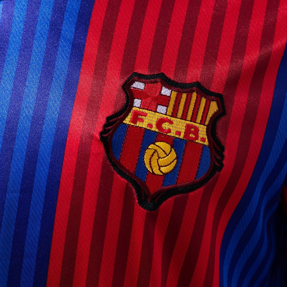 Barcelona Jersey 1989-92 Home Retro Kit Long Sleeves