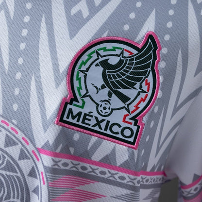 Mexico Jersey 2026 White Pink Special Football Kit