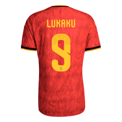 LUKAKU #9 Mens Belgium World Cup Home Jersey 2026 - Player Version (Slim Fit)