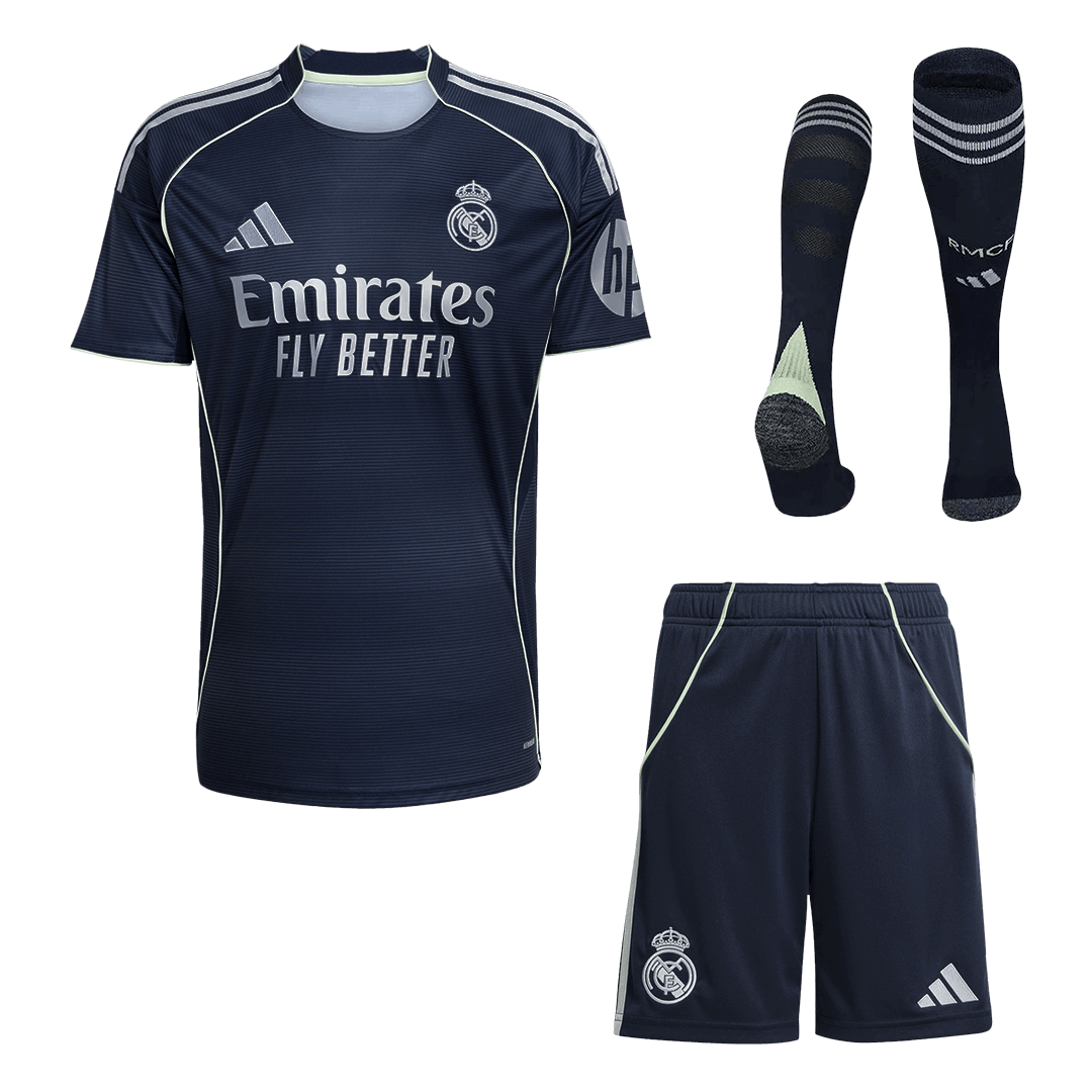 Men's Real Madrid Away Full Kit 2025/26 [PREMIUM]