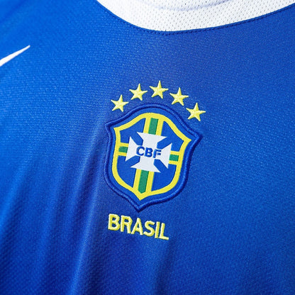 Brazil Jersey 2004 Away Retro Football Kit