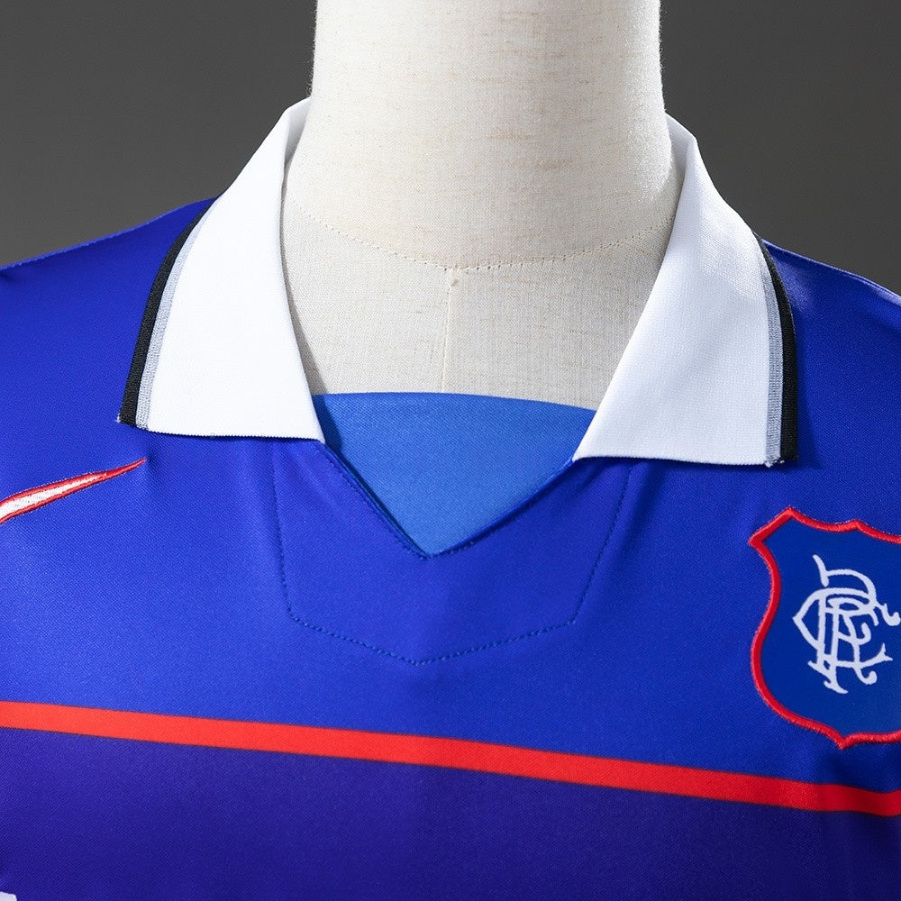 Rangers Jersey 1997-99 Home Retro Football Kit