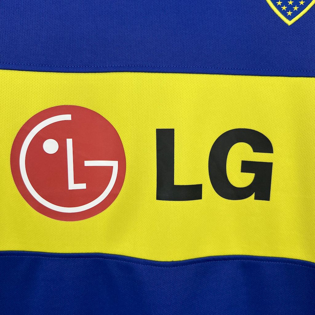Retro Boca Juniors Jersey 2010-11 Home Football Kit Soccer Jersey