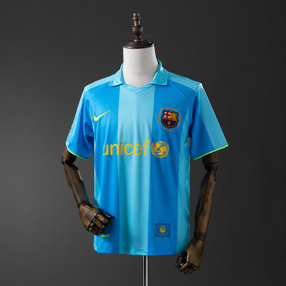 Barcelona Jersey 2007/08 Away Retro Football Kit
