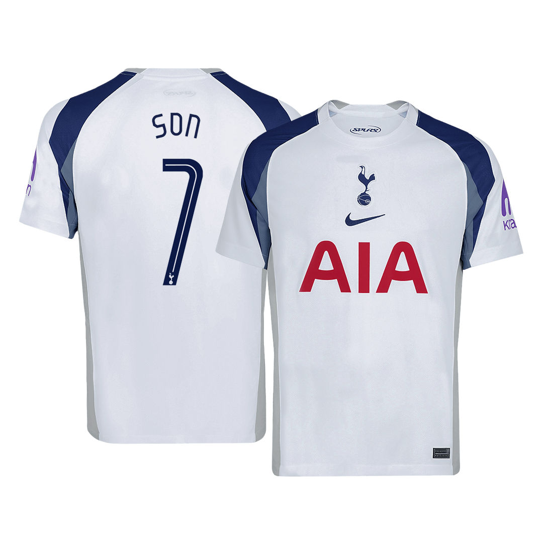 SON #7 Mens Tottenham Hotspur Home Jersey 2025/26 - UCL