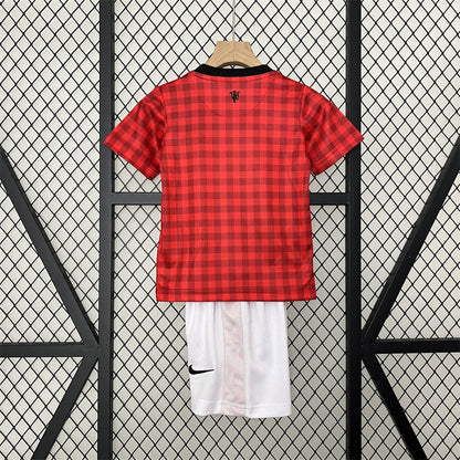Retro Kids Manchester United Home Jersey 12/13