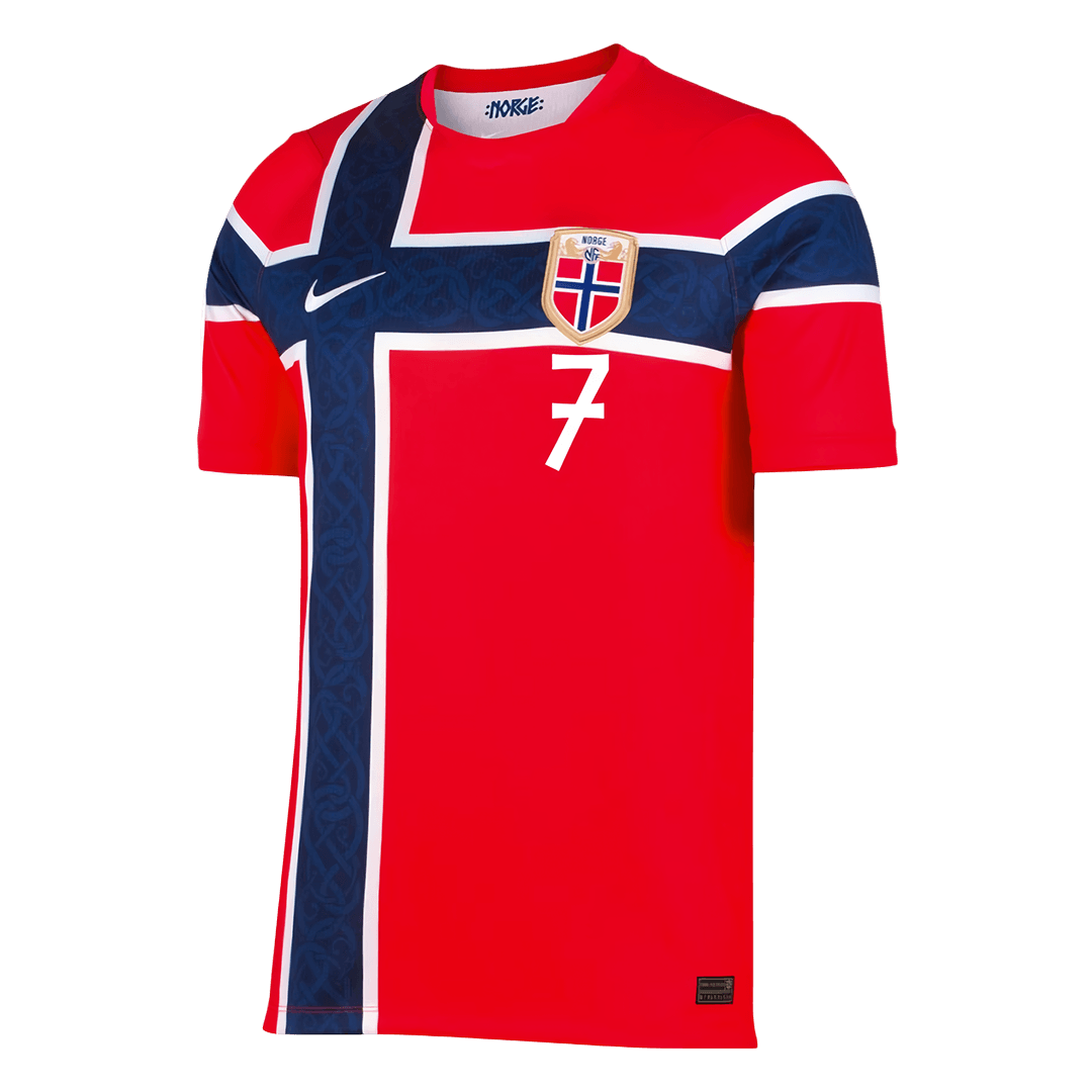 SØRLOTH #7 Mens Norway World Cup Home Jersey 2026