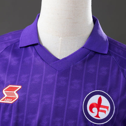 Fiorentina Jersey 1989-90 Home Retro Football Kit