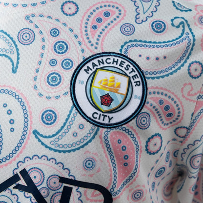 Manchester City Third Jersey 2020-21 Retro Football Kit Soccer Shirt