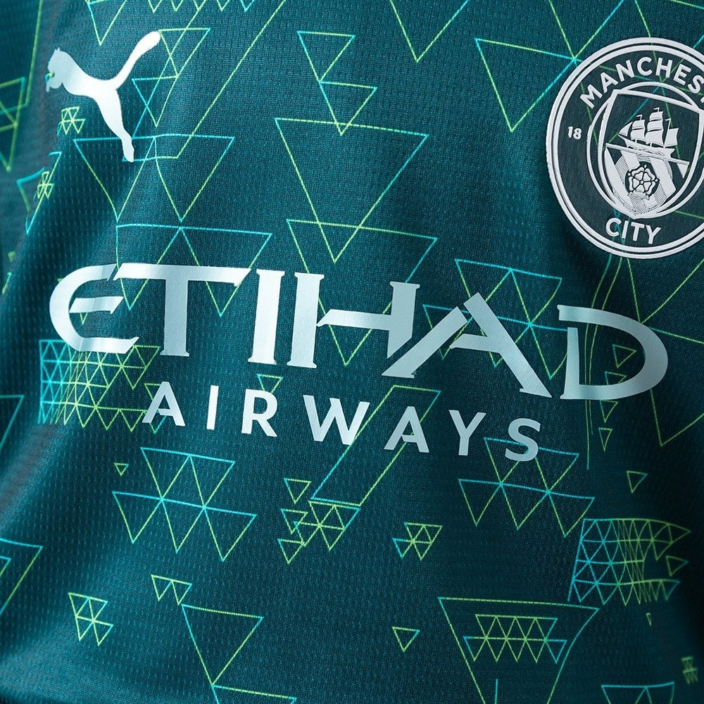 Kids Manchester City Jersey 25/26 Fourth Football Kit