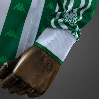 Real Betis Jersey 1995-97 Home Retro Football Kit Long Sleeves