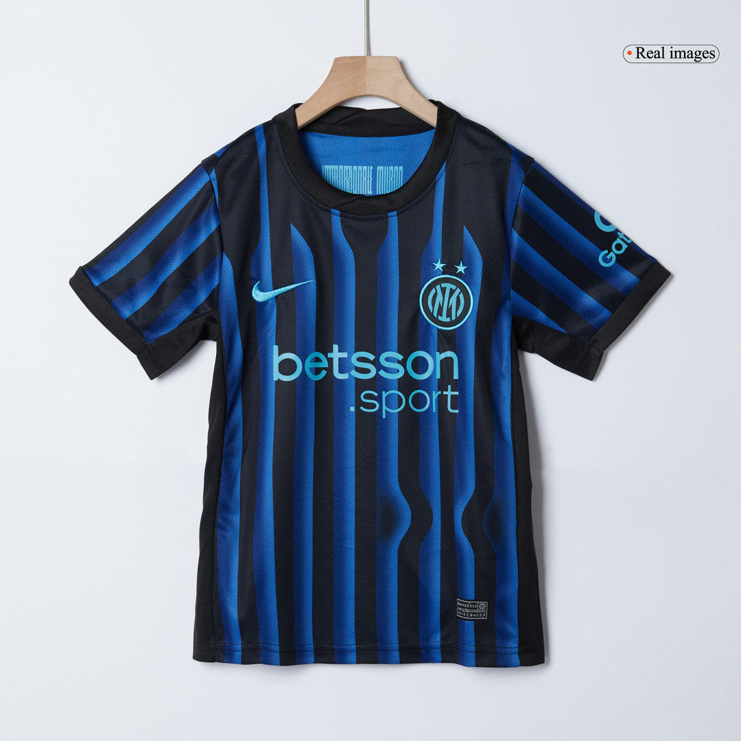 Kids Inter Milan Home Full Kit 2025/26
