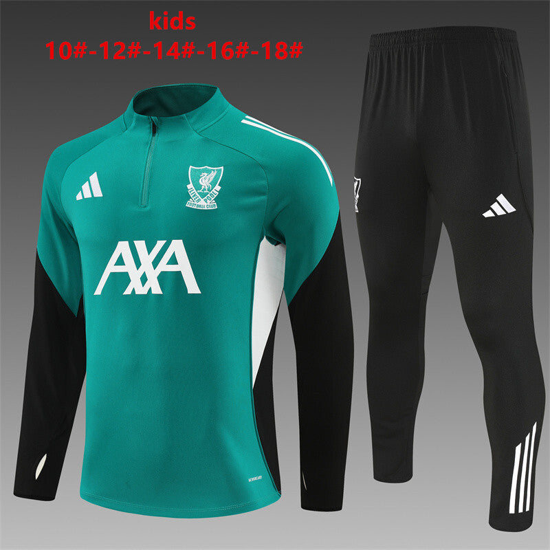 Kids Liverpool Training Tracksuits 25/26 Football Kit Soccer Jersey