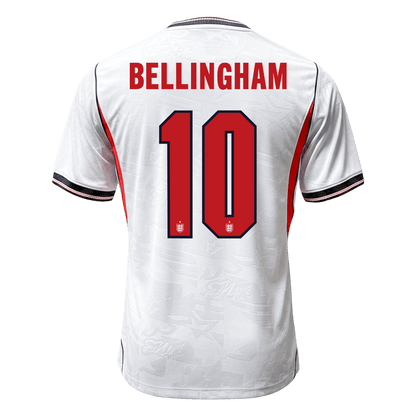 BELLINGHAM #10 Mens England World Cup Home Jersey 2026 - Player Version (Slim Fit)